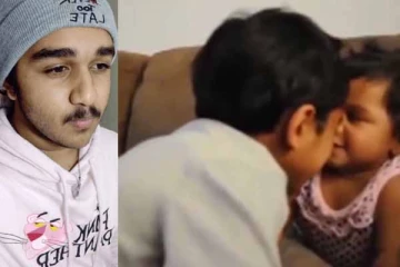 தங்கச்சியை கொஞ்சி விளையாடும் வனிதாவின் மகன்: வைரலாகும் வீடியோ