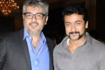 குடும்பத்துடன் ஒரே இடத்தில் சந்தித்துக்கொண்ட நடிகர்கள், சூர்யா மற்றும் அஜித்.. வைரல் புகைப்படம்