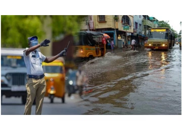 கனமழை எதிரொலி - சென்னையில் போக்குவரத்து மாற்றம் - முக்கிய அறிவிப்பு