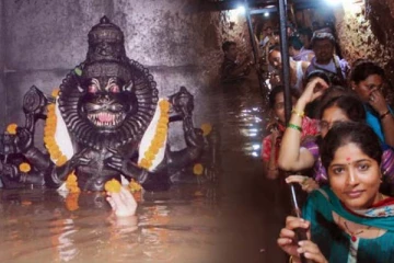 மார்பளவு தண்ணீரில் காட்சி கொடுக்கும் நரசிம்மர் எங்கு தெரியுமா?