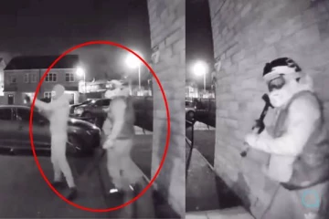 பிரித்தானியாவில் பெண்ணின் வீட்டை உடைத்த முகமூடி நபர்கள்: பயங்கர ஆயுதங்களுடன் இருந்ததால் பரபரப்பு