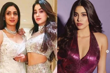 வாய்ப்பிளக்க வைக்கும் போஸ்! ஸ்ரீதேவி மகள் ஜான்வி கபூர் வெளியிட்ட புகைப்படங்கள்..