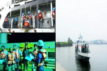 தெற்கு கடலில் தீப்பற்றி எரிந்த படகு: விரைந்து செயற்பட்ட கடற்படையினர்