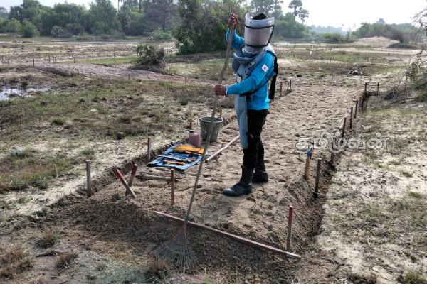 வடக்கில் மனிதாபிமான கண்ணிவெடி அகற்றும் பணிகள் முன்னெடுப்பு | Sarf Engages In Humanitarian Demining In The North