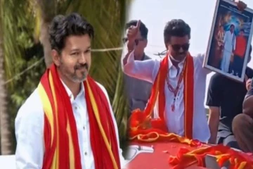 சங்கீதா பிறந்தநாளுக்கு ரசிகர் கொடுத்த பரிசு - கண்கலங்கிய விஜய்