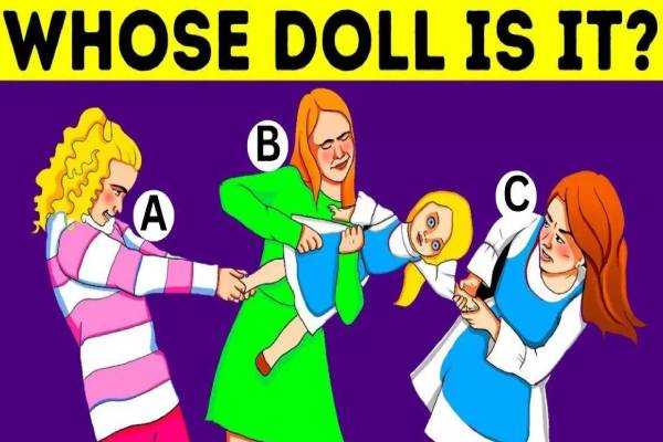 IQ Test: பொம்மை யாருடையது? 5 வினாடிகளில் புதிரை கண்டுபிடிங்க | Brain Teaser Iq Test Spot Whose Doll Is It