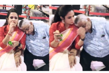 மணிமேகலையின் தோளில் குழந்தைப்போல் அசந்து தூங்கிய செஃப் தாமு - வைரலாகும் வீடியோ