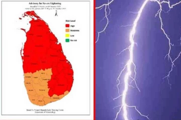 வளிமண்டலவியல் திணைக்களம் எச்சரிக்கை
