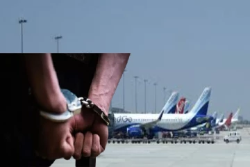 இந்திய விமான நிலையமொன்றில் தரையிறங்கிய மூன்று இலங்கையர் கைது