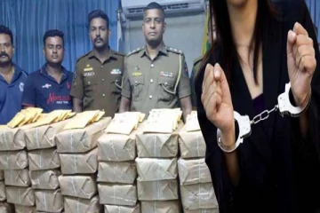 தமிழர் பகுதி ஒன்றில் கஞ்சாவுடன் குடும்பப் பெண் ஒருவர் கைது