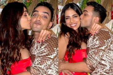 மாளவிகா மோகனனுடன் இவ்வளவு நெருக்கமான முத்தம் கொடுக்கும் இந்த நபர் யார் தெரியுமா