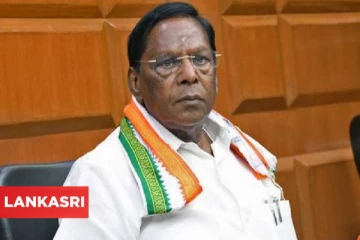 புதுச்சேரியில் காங்கிரஸ் அரசு கவிழ்ந்தது! முதல்வர் பதவியை ராஜினாமா செய்தார் நாராயணசாமி