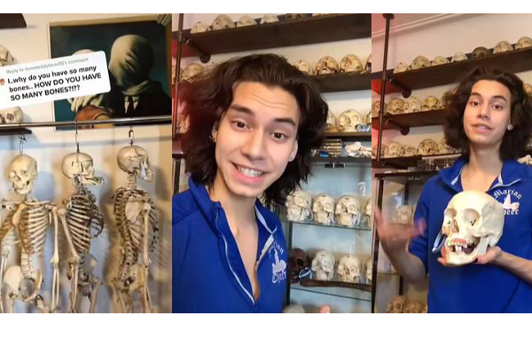 மனித எலும்புகளை விற்கும் இளைஞர்: பகீர் கிளப்பும் செய்தி | Selling Human Bones Goes Viral