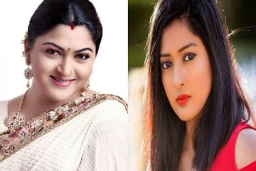 குஷ்புவின் 'சேரி மொழி' விவகாரம்: பொது மன்னிப்பு கேட்க சொல்லும் காயத்ரி ரகுராம்