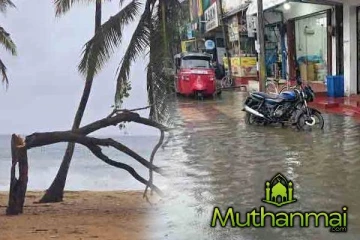 அம்பாறையில் கனமழையால் மக்களின் இயல்பு வாழ்க்கை பாதிப்பு