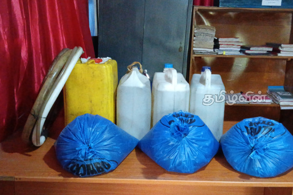 இரகசிய தகவலின் அடிப்படையில் பொலிஸாரிடம் வசமாக சிக்கிய சந்தேகநபர்கள் | Three Suspects Arrested Over 80 Liter Spill