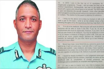 அதிரவைத்த ஹெலிகாப்டர் விபத்து: உயிருக்கு போராடும் வருண் சிங், மாணவர்களுக்கு எழுதிய உருக்கமான கடிதம்