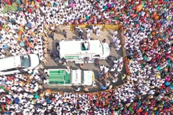 மதுரையில் முதல்வர் தேர்தல் பிரச்சாரம்.. அதிர்ந்த தூங்கா நகரம் - கலக்கத்தில் அமமுக | Chief Minister Election Campaign Madurai