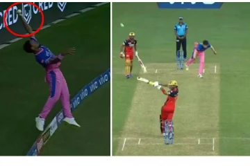 சிக்ஸர் வந்த பந்தை பறந்து தடுத்த முஸ்தபிசுர்! மிரண்டு போன பெங்களூரு வீரர்கள்: வைரலாகும் வீடியோ