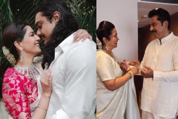 மகள் வரலக்ஷ்மி நிச்சயதார்த்தம்.. ராதிகா - சரத்குமார் ஜோடியாக தயாராகும் வீடியோ, இதோ