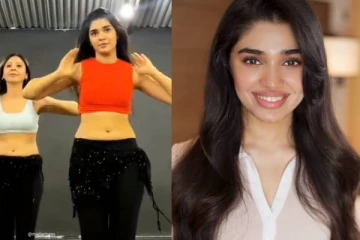 20 வயசுல இப்படியா!! இடுப்பழகி இலியானாவுக்கே டஃப் கொடுக்கும் நடிகை கிருத்தி செட்டி..