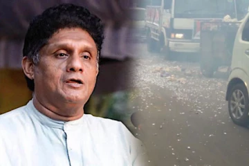 சஜித்தின் கூட்டத்தில் பட்டாசு வெடிப்பால் பலர் காயம்