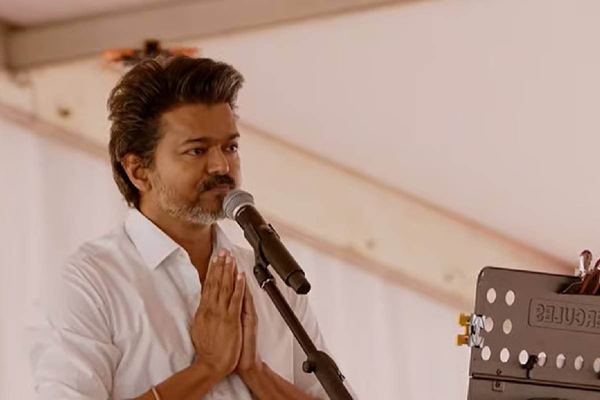 உண்மையான காங்கிரஸ் நம்ம பக்கம்: பிரசாரத்தில் திமுகவை விளாசிய விஜய் | Vijay Said True Congress Party Stands With Tvk உண்மையான காங்கிரஸ் நம்ம பக்கம்: பிரசாரத்தில் திமுகவை விளாசிய விஜய் | Vijay Said True Congress Party Stands With Tvk