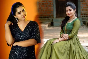 ட்ரெண்டிங் உடையில் ரசிகர்களை கிறங்கடிக்கும் கௌரி கிஷன்... வைரலாகும் புகைப்படங்கள்