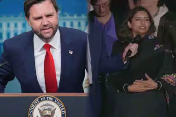 அமெரிக்க துணை ஜனாதிபதியை மிரள விட்ட இந்திய பெண் | Indian Woman Shocks Us Vice President அமெரிக்க துணை ஜனாதிபதியை மிரள விட்ட இந்திய பெண் | Indian Woman Shocks Us Vice President