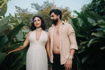 கர்ப்பமாக இருக்கும் நிலையில் கணவருடன் நீச்சல் குளத்தில் நடிகை அமலாபால் எடுத்த வீடியோ- செம வைரல்