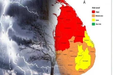 இலங்கையின் 10 மாவட்டங்களுக்கு விடுக்கப்பட்டுள்ள சிவப்பு எச்சரிக்கை