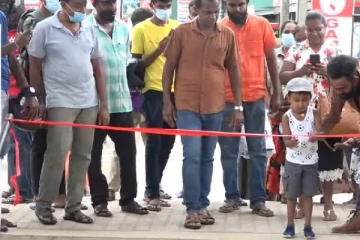 சிறுவனால் திறந்து வைக்கப்பட்ட சுரங்க வழி பாதை