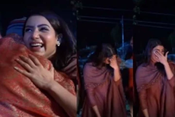 சமந்தாவை அழவைத்து சர்ப்ரைஸ் கொடுத்த பிரபல நடிகர்! நள்ளிரவில் நடந்தது என்ன?