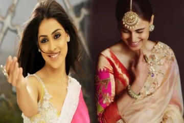 புடவையில் ஜொலிக்கும் ஜெனிலியா: வைரல் புகைப்படங்கள்