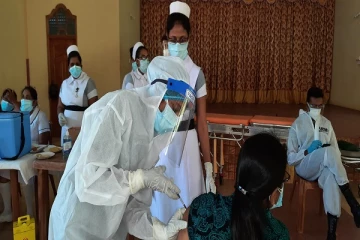 சினோபார்ம் தடுப்பூசி ஏற்றலில் யாழில் கிராம மக்கள் பின்னடிப்பு! - 52 வீதமானவர்களே வருகை
