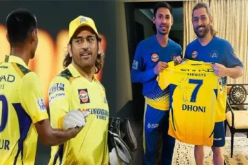 சி.எஸ்.கே வில் இருந்து விலகும் முக்கிய வீரர்...பரிசுடன் வழியனுப்பி வைத்தார் தோனி!