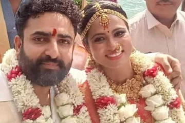 கங்கை நதிக்கரையில் நடந்த ரம்யா பாண்டியன் திருமணம்... போட்டோ இதோ