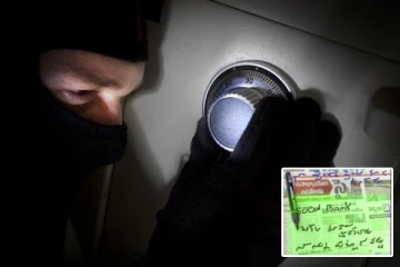 “இது மிகவும் நல்ல வங்கி” என்னால் திருட முடியவில்லை..! லெட்டர் எழுதி வைத்த திருடன்