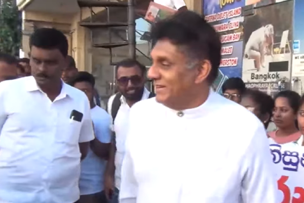 பேரணி ஒருபுறம் சஜித் மற்றுமொரு புறம்.. நீதிமன்ற வாசலில் அளித்த உறுதி! | Sajith Premadasa On Foreign Employment Scams