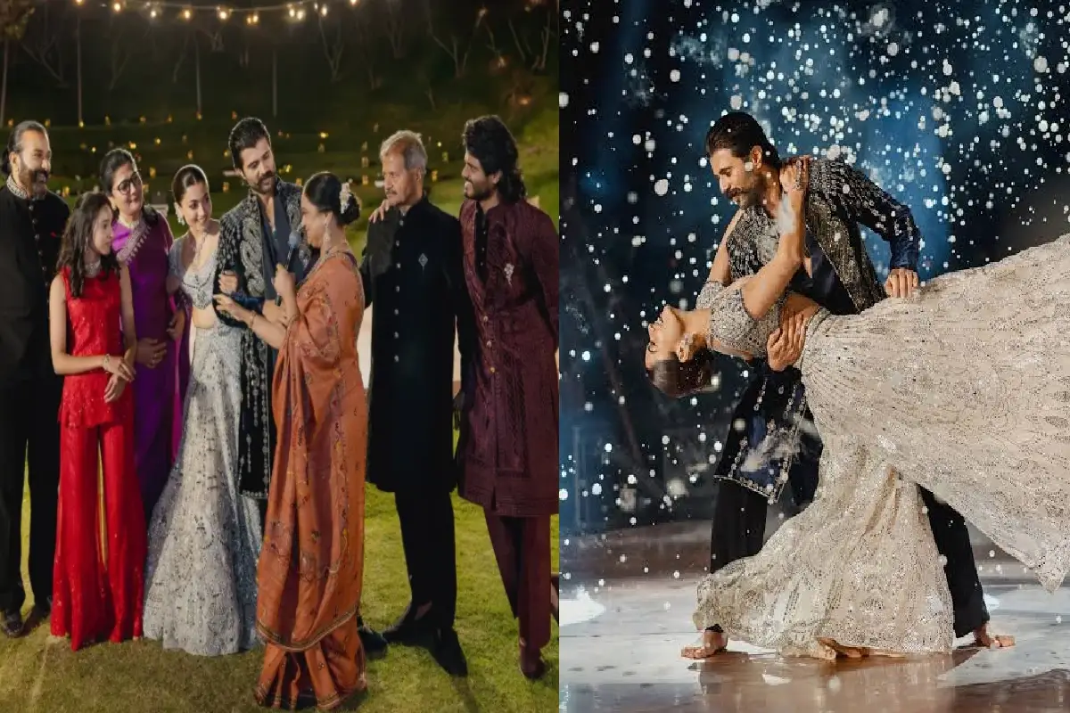 மண்டியிட்ட ரஷ்மிகா... வெட்கப்பட்ட விஜய்தேவர் கொண்டா- வெளியான சங்கீத் போட்டோஸ் | Vijay Deverakonda Rashmika Mandanna Sangeet Photos மண்டியிட்ட ரஷ்மிகா... வெட்கப்பட்ட விஜய்தேவர் கொண்டா- வெளியான சங்கீத் போட்டோஸ் | Vijay Deverakonda Rashmika Mandanna Sangeet Photos