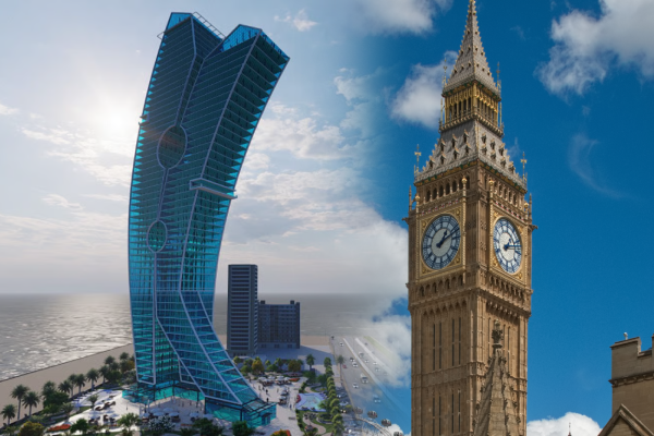 கொழும்பில் கின்னஸ் நோக்கி புதிய கட்டிடத் திட்டம் | New Clothes Pin Towers In Colombo Port City