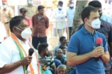 ராகுல் காந்தியிடம் பொய் சொல்லி சர்ச்சைக்குள்ளான புதுச்சேரி முதல்வர் நாராயணசாமி!