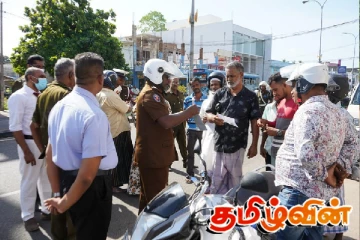 தேசிய விபத்துத் தடுப்பு வாரத்தினை முன்னிட்டு கல்முனையில் விழிப்புணர்வு நிகழ்வு