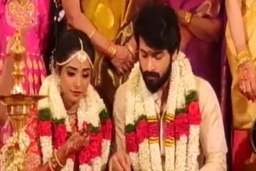 நடிகர் ஹரிஷ் கல்யாண் - நர்மதா திருமணம் முடிந்தது.. திருமண ஜோடியின் புகைப்படங்கள்