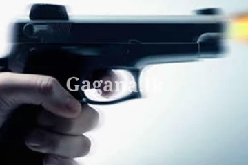 තවත් වෙඩිල්ලක් - සැකකරුවන් වෙඩි තබා පලා ගිහින්.