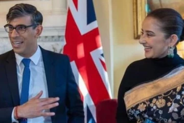 ரிஷி சுனக்கை நேரில் சந்தித்த பிரபல இந்திய நடிகை! காரணம் என்ன தெரியுமா?