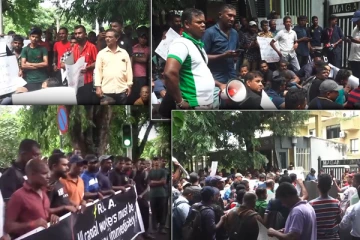 நிரந்தர நியமனம் கோரி போராட்டத்தில் குதித்த அரச ஊழியர் சங்கம்