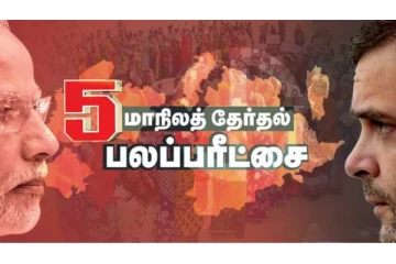 5 மாநில தேர்தல்..!! பாஜகவா..? காங்கிரஸா..? தேர்தல் பிந்தைய கருத்துக்கணிப்பு வெளியீடு!!