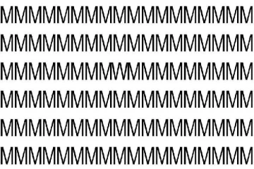 optical illusion : மறைந்திருக்கும் வித்தியாசமான எழுத்தை முடிந்தவரை ஆறு நொடிக்குள் கண்டு பிடியுங்கள்