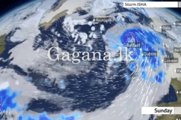 බ්‍රිතාන්‍යයට කාලගුණයෙන් දැඩි ප්‍රහාරයක්.